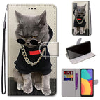 For Alcatel 3L 2021 / Golden Chain Grey Cat
