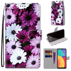For Alcatel 3L 2021 / Chrysanthemum Pink White Purple
