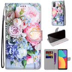 For Alcatel 3L 2021 / Light Pink Bouquet