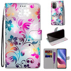 For Xiaomi Redmi K40 / K40 Pro / K40 Pro+ / Gradient Colorful Flower