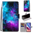 For Xiaomi Redmi K40 / K40 Pro / K40 Pro+ / Purple Green Starry Sky