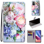 For Xiaomi Redmi K40 / K40 Pro / K40 Pro+ / Light Pink Bouquet