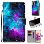 For Xiaomi Redmi Note 10 4G / Note 10S / Purple Green Starry Sky