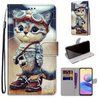 For Xiaomi Redmi Note 10 5G / Leather Shoes Cat