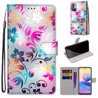 For Xiaomi Redmi Note 10 5G / Gradient Colorful Flower