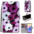 For Xiaomi Redmi Note 10 5G / Chrysanthemum Pink White Purple