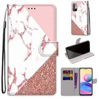 For Xiaomi Redmi Note 10 5G / Pink Stone Texture