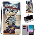 For Nokia 5.4 / Leather Shoes Cat