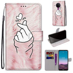 For Nokia 5.4 / Pink Hands Heart