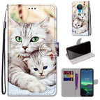 For Nokia 1.4 / Big Cat Holding Kitten