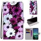 For Nokia 1.4 / Chrysanthemum Pink White Purple