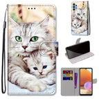For Samsung Galaxy A32 4G / A32 Lite / Big Cat Holding Kitten
