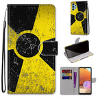 For Samsung Galaxy A32 4G / A32 Lite / Yellow Black Logo