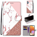 For Samsung Galaxy A32 4G / A32 Lite / Pink Stone Texture