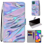 For Samsung Galaxy F62 / M62 / Fluorescent Water Texture