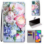 For Samsung Galaxy F62 / M62 / Light Pink Bouquet