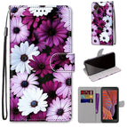 For Samsung Galaxy Xcover 5 / Chrysanthemum Pink White Purple