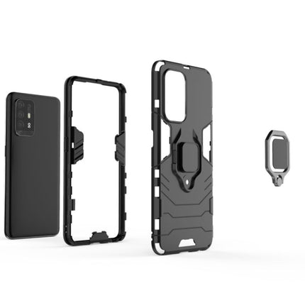 Shockproof PC + TPU Protective Case with Magnetic Ring Holde, For OPPO Reno5 Z 5G, For vivo iQOO Z3 5G