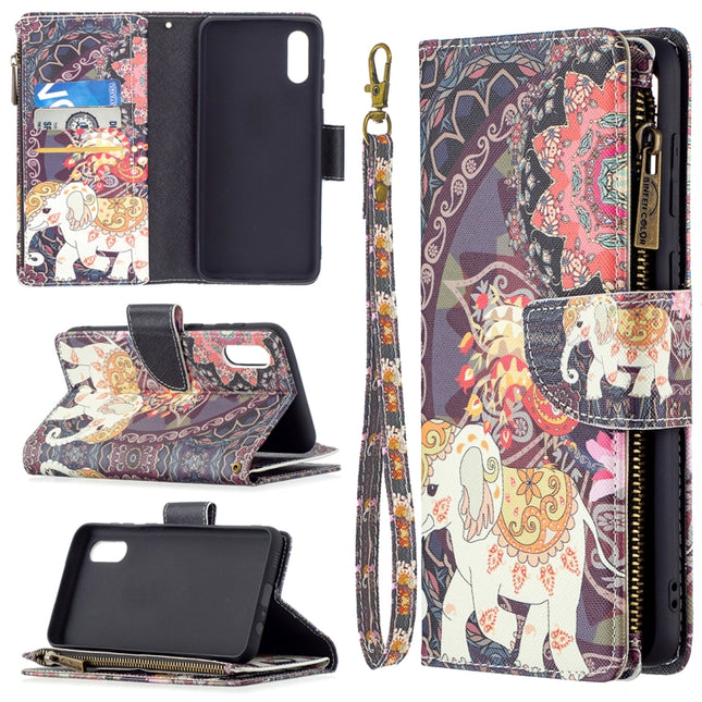 Colored Drawing Pattern Zipper Horizontal Flip Leather Case with Holder & Card Slots & Wallet, For Samsung Galaxy A02, For Samsung Galaxy A32 4G, For Xiaomi Mi 11i / Poco F3 / Redmi K40 / K40 Pro
