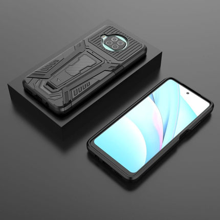 War Chariot Series Armor All-inclusive Shockproof PC + TPU Protective Case with Invisible Holder, For Xiaomi Mi 10T Lite 5G, For Xiaomi Poco X3, For Xiaomi Redmi Note 9