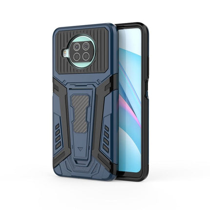War Chariot Series Armor All-inclusive Shockproof PC + TPU Protective Case with Invisible Holder, For Xiaomi Mi 10T Lite 5G, For Xiaomi Poco X3, For Xiaomi Redmi Note 9
