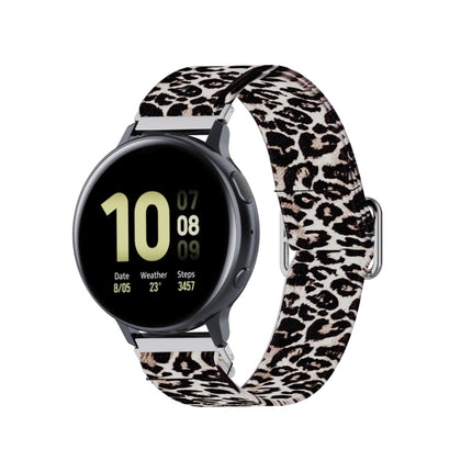 Adjustable Elastic Printing Replacement Watchband, 20mm For Samsung Galaxy Watch Active2 / Active, 20mm For Samsung Galaxy Watch3 41mm, 22mm For Galaxy Watch3 45mm/ Huawei Watch GT 2 Pro