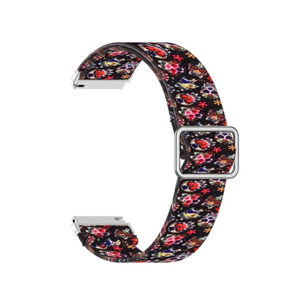 Adjustable Elastic Printing Replacement Watchband, 20mm For Samsung Galaxy Watch Active2 / Active, 20mm For Samsung Galaxy Watch3 41mm, 22mm For Galaxy Watch3 45mm/ Huawei Watch GT 2 Pro