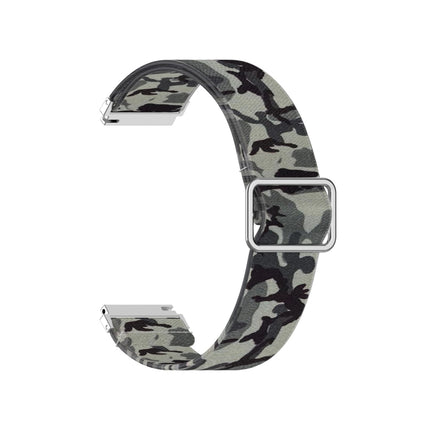 Adjustable Elastic Printing Replacement Watchband, 20mm For Samsung Galaxy Watch Active2 / Active, 20mm For Samsung Galaxy Watch3 41mm, 22mm For Galaxy Watch3 45mm/ Huawei Watch GT 2 Pro