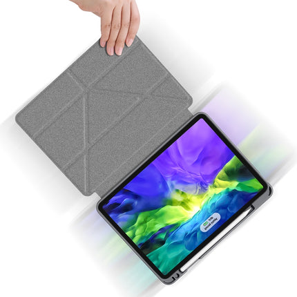 Funda de cuero con tapa horizontal para PC y PU de la serie Transformers de Mutural con soporte y función de suspensión y activación, para iPad Pro 11 (2021) / (2020), para iPad Pro 12.9 2022 / 2021 / 2020