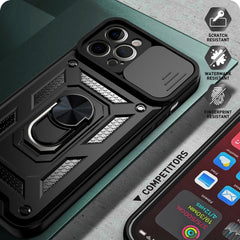 TPU+PC-Schutzhülle mit verschiebbarer Kameraabdeckung, für iPhone 11, für iPhone 11 Pro, für iPhone 11 Pro Max, für iPhone 12 Mini