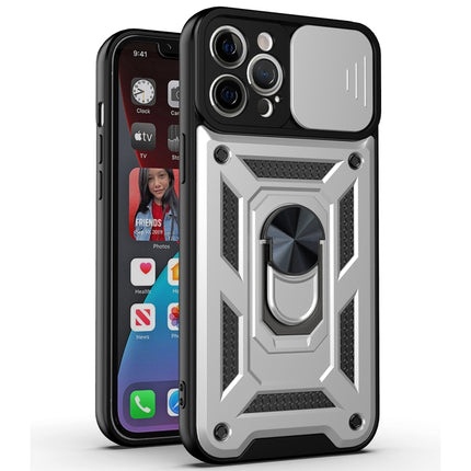 Funda protectora de TPU + PC con diseño de cubierta de cámara deslizante para iPhone 12, iPhone 12 Pro, iPhone 12 Pro Max