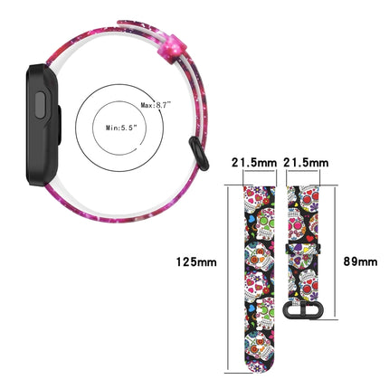Silicone Printing Replacement Watchband, For Xiaomi Mi Watch Lite / Redmi Watch