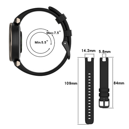 Silicone Replacement Strap Watchband with Dismantling Tools, For Garmin Lily