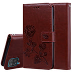 For Samsung Galaxy A12 / Brown