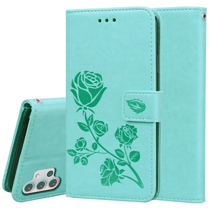 Rose Embossed Horizontal Flip PU Leather Case with Holder & Card Slots & Wallet, For Samsung Galaxy A02 (EU Version), For Samsung Galaxy A12, For Samsung Galaxy A32 4G, For Samsung Galaxy A32 5G