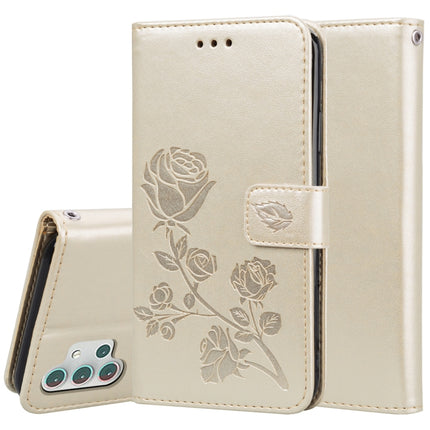 Rose Embossed Horizontal Flip PU Leather Case with Holder & Card Slots & Wallet, For Samsung Galaxy A02 (EU Version), For Samsung Galaxy A12, For Samsung Galaxy A32 4G, For Samsung Galaxy A32 5G