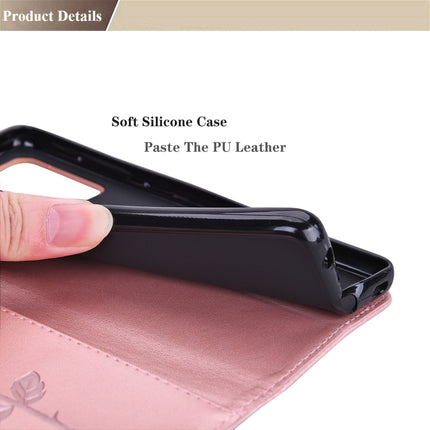 Rose Embossed Horizontal Flip PU Leather Case with Holder & Card Slots & Wallet, For Samsung Galaxy A42 5G, For Samsung Galaxy A52 5G / 4G, For Samsung Galaxy A72 5G / 4G, For Samsung Galaxy S21 5G
