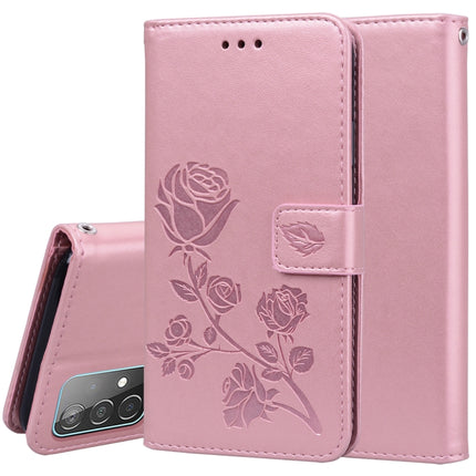 Rose Embossed Horizontal Flip PU Leather Case with Holder & Card Slots & Wallet, For Samsung Galaxy A42 5G, For Samsung Galaxy A52 5G / 4G, For Samsung Galaxy A72 5G / 4G, For Samsung Galaxy S21 5G