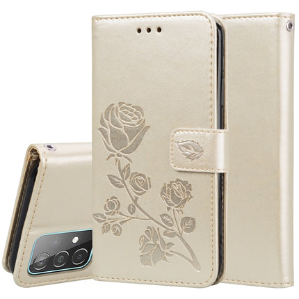 Rose Embossed Horizontal Flip PU Leather Case with Holder & Card Slots & Wallet, For Samsung Galaxy A42 5G, For Samsung Galaxy A52 5G / 4G, For Samsung Galaxy A72 5G / 4G, For Samsung Galaxy S21 5G