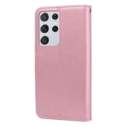 Rose Embossed Horizontal Flip PU Leather Case with Holder & Card Slots & Wallet, For Samsung Galaxy S21 Ultra 5G, For Samsung Galaxy S21+ 5G