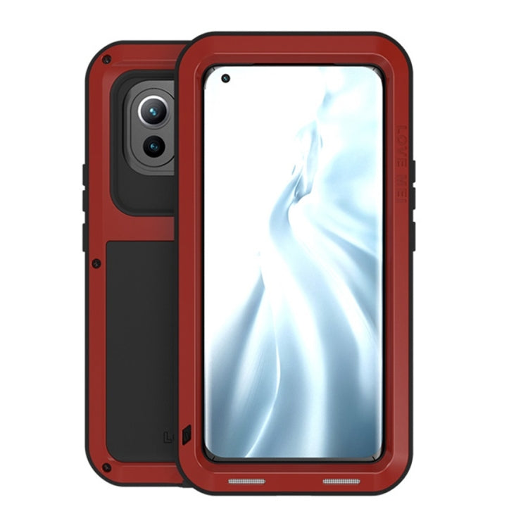 LOVE MEI Metal Shockproof Waterproof Dustproof Protective Case without Glass