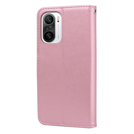 Rose Embossed Horizontal Flip PU Leather Case with Holder & Card Slots & Wallet, For Xiaomi Redmi K40 / K40 Pro, For Xiaomi Redmi Note 10 Pro, For Xiaomi Mi 10T Lite 5G, For Xiaomi Mi 10T Pro 5G