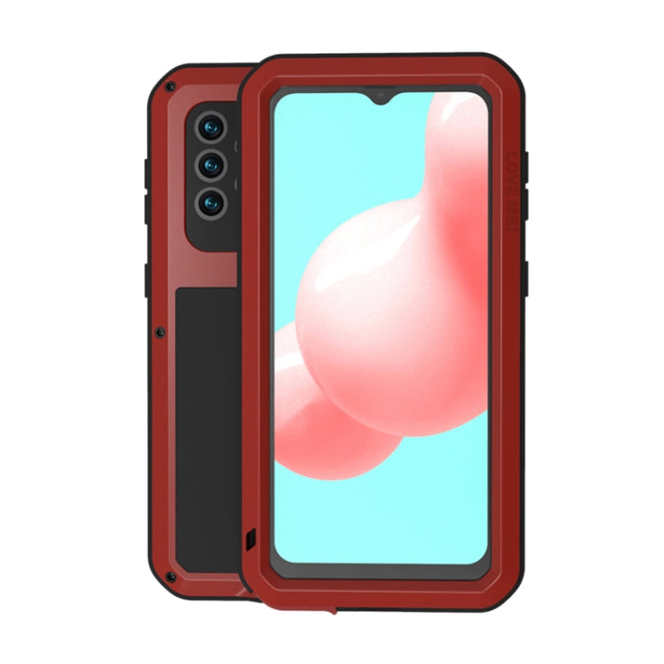 LOVE MEI Metal Shockproof Waterproof Dustproof Protective Case with Glass, For Samsung Galaxy A32 5G, For Samsung Galaxy A42, For Samsung Galaxy A52 5G / 4G, For Samsung Galaxy S21 5G