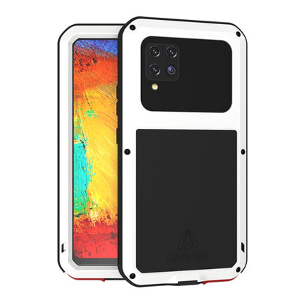 LOVE MEI Metal Shockproof Waterproof Dustproof Protective Case with Glass, For Samsung Galaxy A42, For Samsung Galaxy A72 5G / 4G