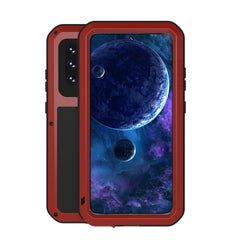 LOVE MEI Metal Shockproof Waterproof Dustproof Protective Case with Glass, For Samsung Galaxy A32 5G, For Samsung Galaxy A42, For Samsung Galaxy A52 5G / 4G, For Samsung Galaxy S21 5G