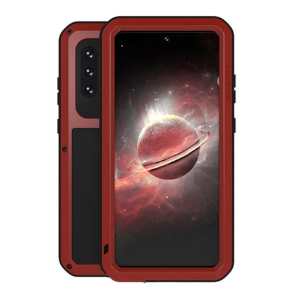 LOVE MEI Metal Shockproof Waterproof Dustproof Protective Case with Glass, For Samsung Galaxy A42, For Samsung Galaxy A72 5G / 4G