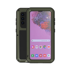 LOVE MEI Metal Shockproof Waterproof Dustproof Protective Case with Glass, For Samsung Galaxy A32 5G, For Samsung Galaxy A42, For Samsung Galaxy A52 5G / 4G, For Samsung Galaxy S21 5G