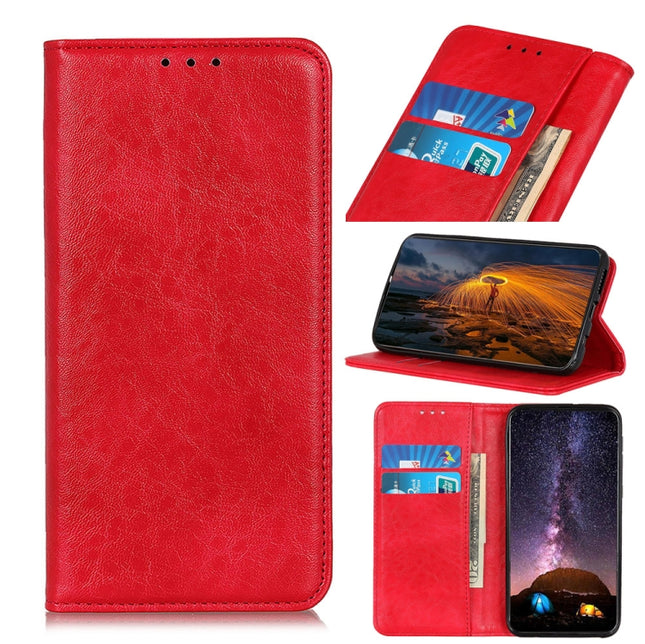 Magnetic Crazy Horse Texture Horizontal Flip Leather Case with Holder & Card Slots & Wallet, For OPPO F19 / A74 4G, For Asus ROG Phone 5, For Asus ROG Phone 5 Ultimate, For Asus ROG Phone 5 Pro, For Samsung Galaxy A22 4G(EU Version)                    ...