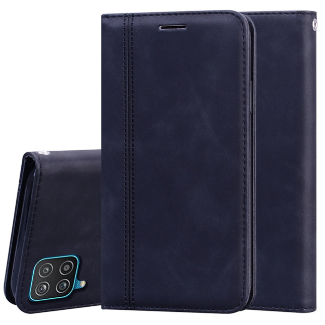 Frosted Business Magnetic Horizontal Flip PU Leather Case with Holder & Card Slot & Lanyard, For Samsung Galaxy A02 (EU Version), For Samsung Galaxy A12 5G, For Samsung Galaxy A32 4G, For Samsung Galaxy A32 5G