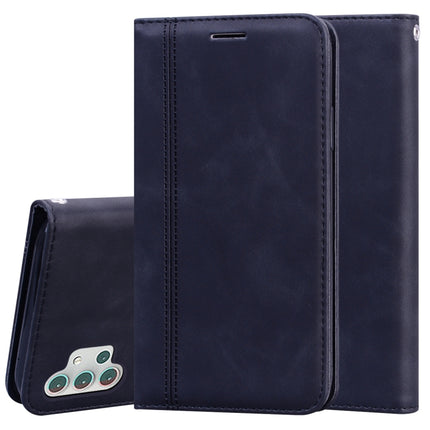 Frosted Business Magnetic Horizontal Flip PU Leather Case with Holder & Card Slot & Lanyard, For Samsung Galaxy A02 (EU Version), For Samsung Galaxy A12 5G, For Samsung Galaxy A32 4G, For Samsung Galaxy A32 5G